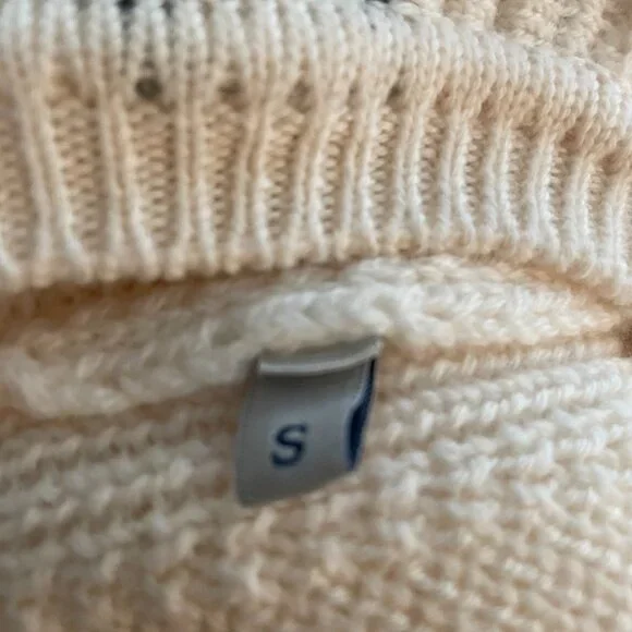 AUTHENTIC Moncler Logo Tape Pullover Sweater - Cream/Ivory - Picture 8 of 8